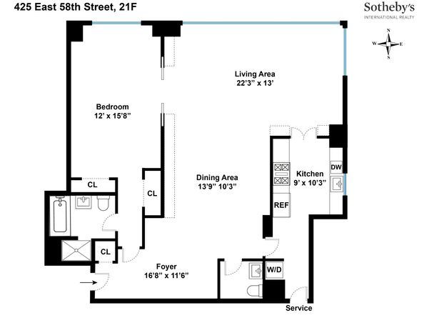 425 East 58th Street 21F, New York NY 10022