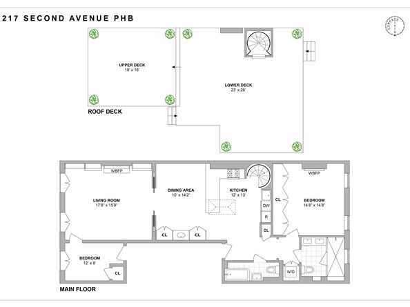 217 2nd Avenue PH, New York NY 10003