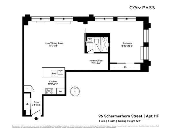 96 Schermerhorn Street 11F, Brooklyn NY 11201