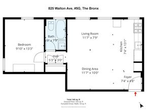 825 Walton Avenue 5G, Bronx NY 10451