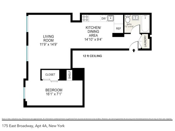 175 East Broadway 4A, New York NY 10002