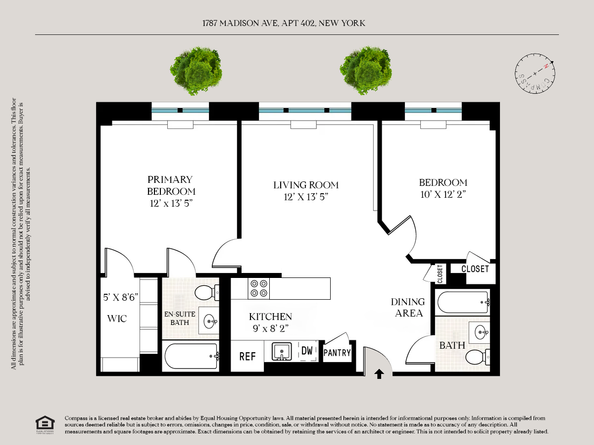 1787 Madison Avenue 402, New York NY 10035
