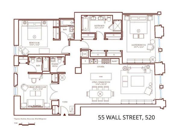 55 Wall Street 520, New York NY 10005