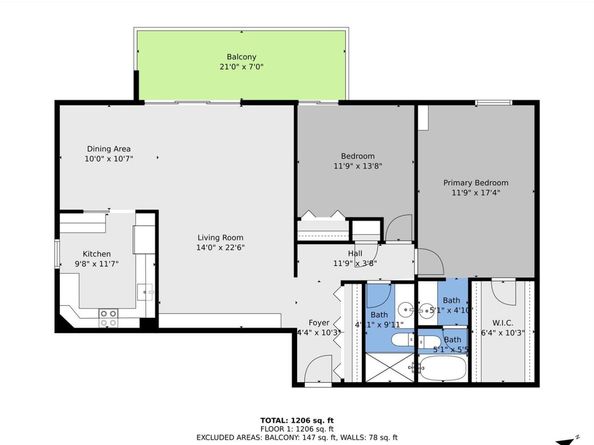 460 S Marion Parkway 254, Denver CO 80209