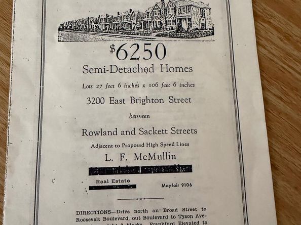 3204 Brighton Street, Philadelphia PA 19149