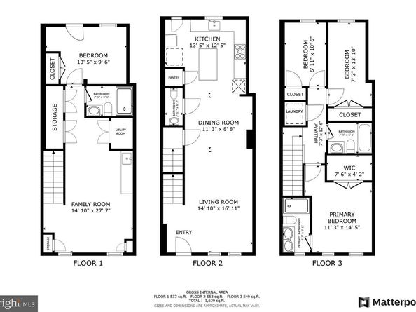 543 23rd Place NE, Washington DC 20002