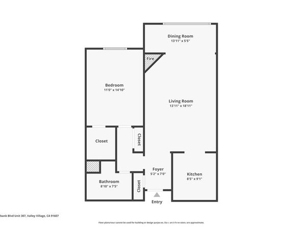 12830 Burbank Boulevard 307, Valley Village CA 91607