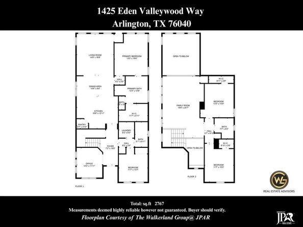1425  Eden Valleywood Way , Arlington Texas 76005