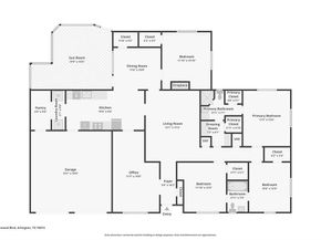 2105  Briarwood Boulevard , Arlington Texas 76013