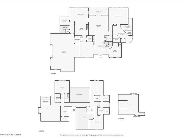 1211  Oak View  , Oak Point Texas 75068