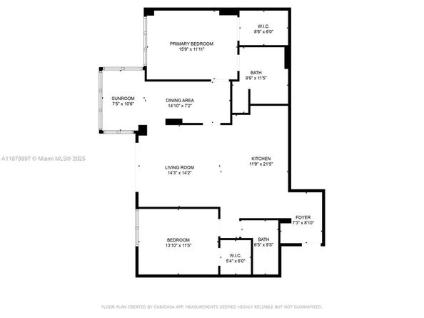 2655 Collins Ave PH2512, Miami Beach FL 33140