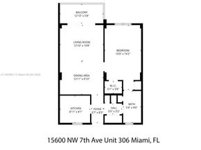 15600 NW 7th Ave 306, Miami FL 33169