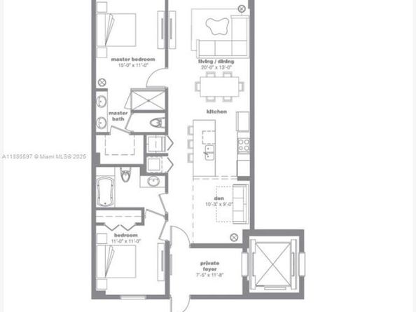 460 NE 28th St 1805, Miami FL 33137