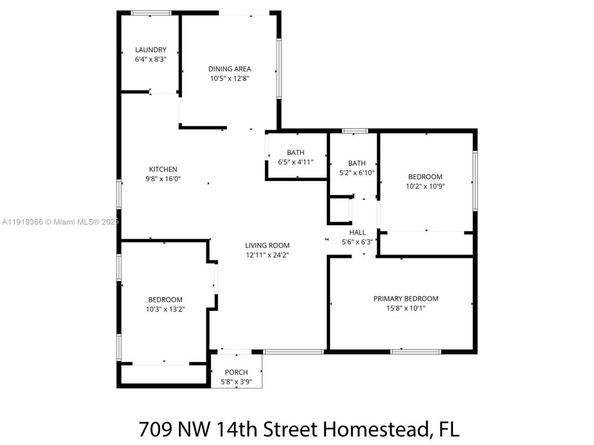 709 NW 14th St, Homestead FL 33030