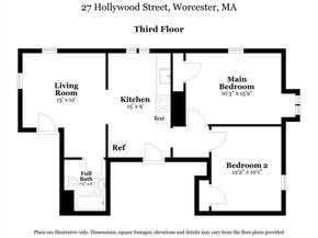 27 Hollywood St 3, Worcester MA 01610