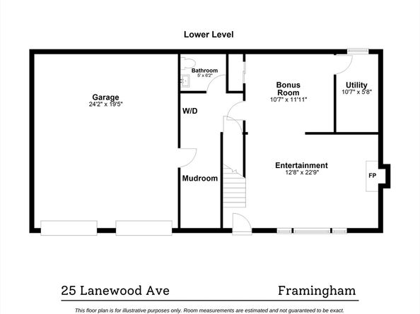 25 Lanewood Ave., Framingham MA 01701