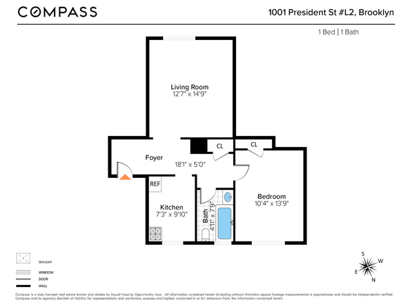 1001 President Street L2, Brooklyn NY 11225
