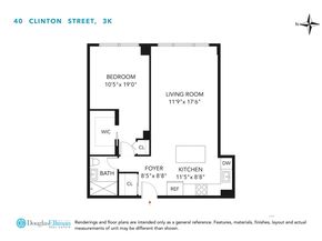 40 Clinton Street 3K, Brooklyn NY 11201