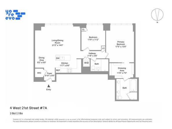 4 West 21st Street 7A, New York NY 10010
