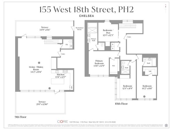 155 West 18th Street PH2, New York NY 10011