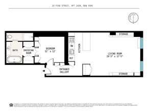 20 Pine Street 2408, New York NY 10005