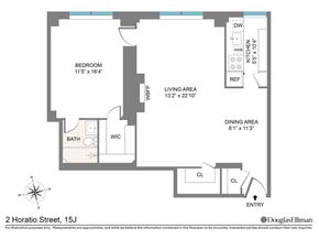 2 Horatio Street 15J, New York NY 10014