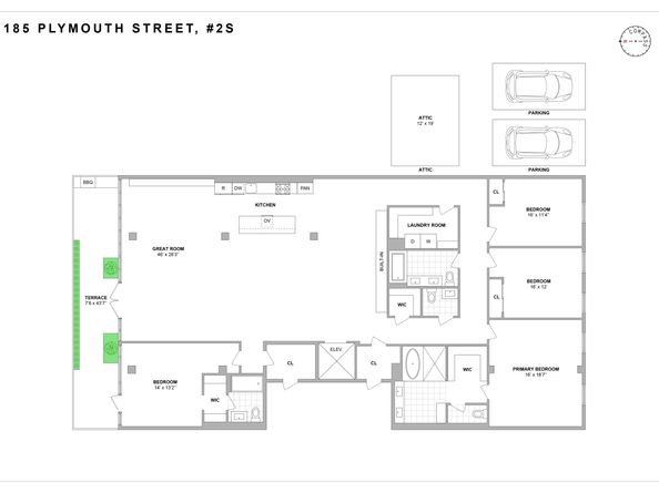 185 Plymouth Street 2S, Brooklyn NY 11201
