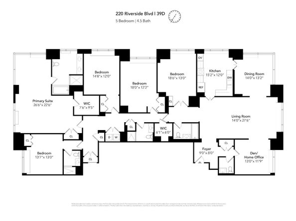 220 Riverside Boulevard 39D, New York NY 10069