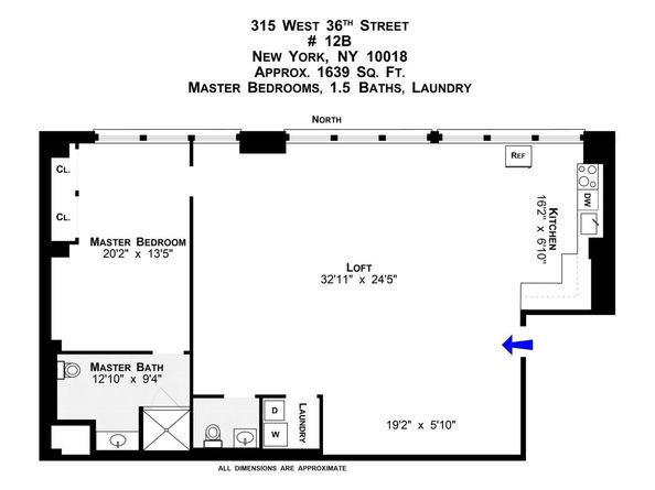 315 West 36th Street 12B, New York NY 10018