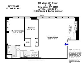 315 West 36th Street 12B, New York NY 10018