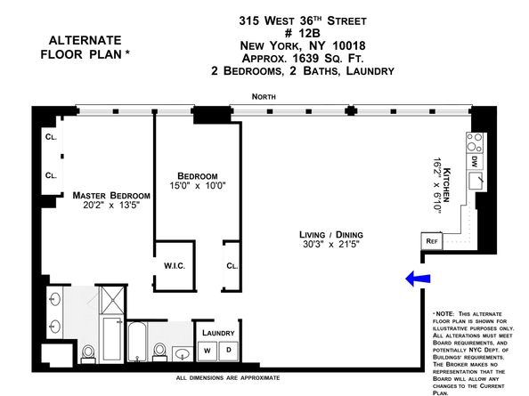 315 West 36th Street 12B, New York NY 10018