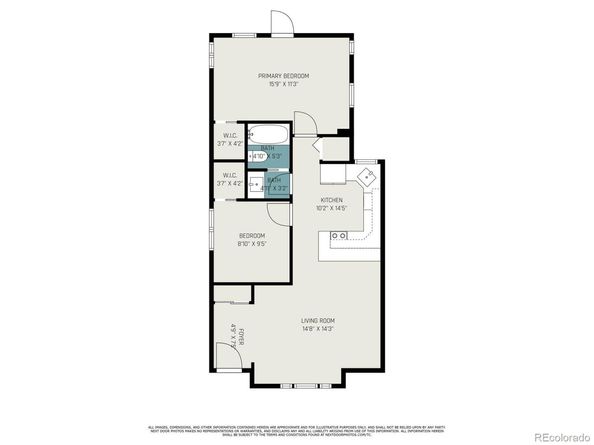 1610 N Humboldt Street 1/2, Denver CO 80218