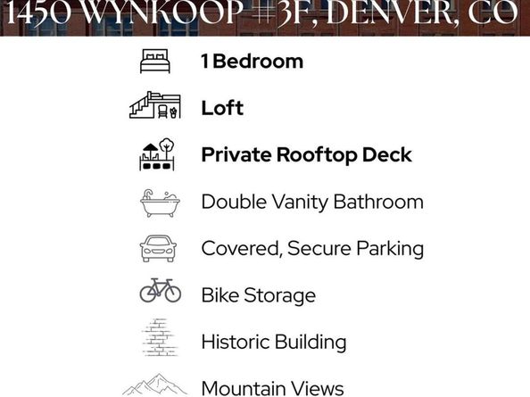 1450 Wynkoop Street 3F, Denver CO 80202