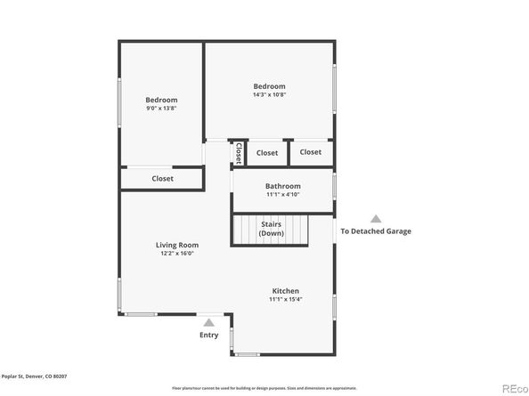 3325 Poplar Street 3325, Denver CO 80207