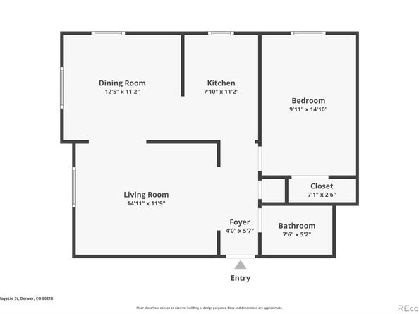 1450 N Lafayette Street 8, Denver CO 80218