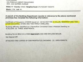 226 Marcus Garvey Boulevard, Brooklyn NY 11221
