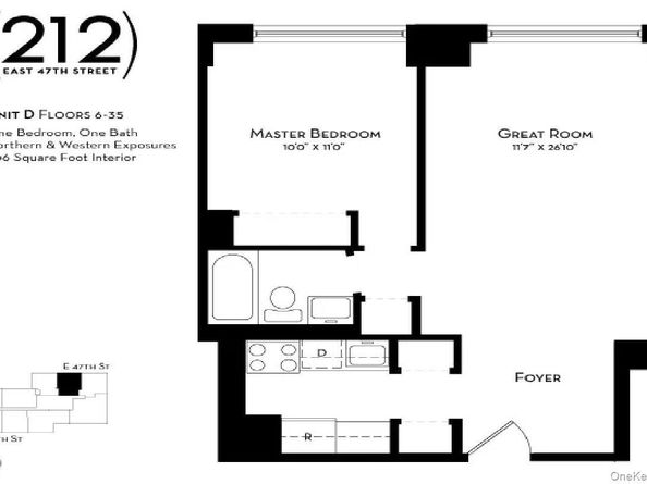 212 East 47th st 30D, New York (Manhattan) NY 10017