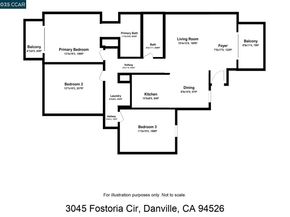 3045 Fostoria Cir, Danville CA 94526