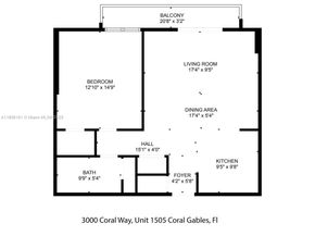 3000 Coral Way 1505, Miami FL 33145