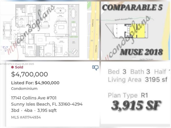 16275 Collins Ave 801, Sunny Isles Beach FL 33160