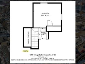 121 East Cottage Street. UNIT 4, Boston MA 02125