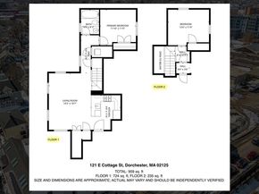 121 East Cottage Street. UNIT 4, Boston MA 02125