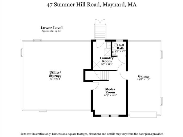 47 Summer Hill Rd, Maynard MA 01754