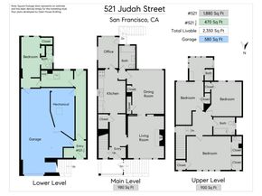 521 1/2 Judah Street, San Francisco CA 94122