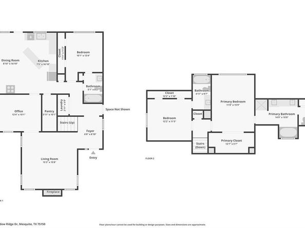 2519  Meadow Ridge Drive , Mesquite Texas 75150