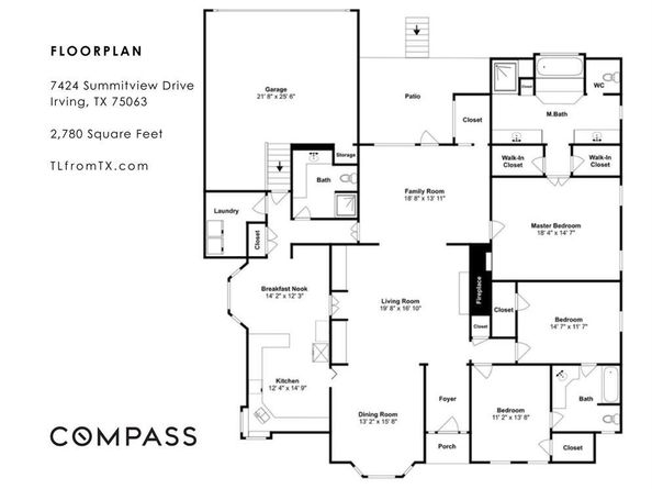 7424  Summitview Drive , Irving Texas 75063