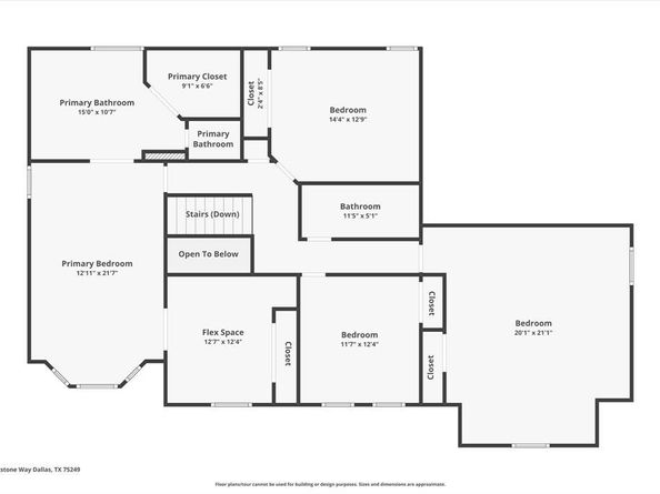 6204  Parkstone Way , Dallas Texas 75249