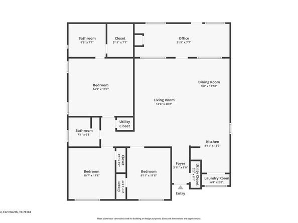 720  Judd Street , Fort Worth Texas 76104