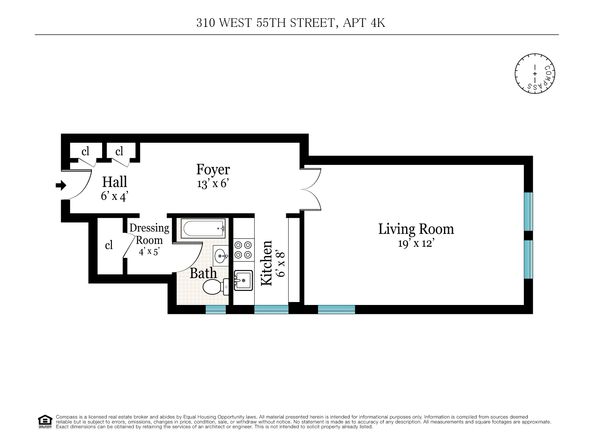 310 West 55th Street 4K, New York NY 10019