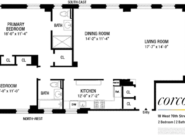 18 West 70th Street 8C, New York NY 10023